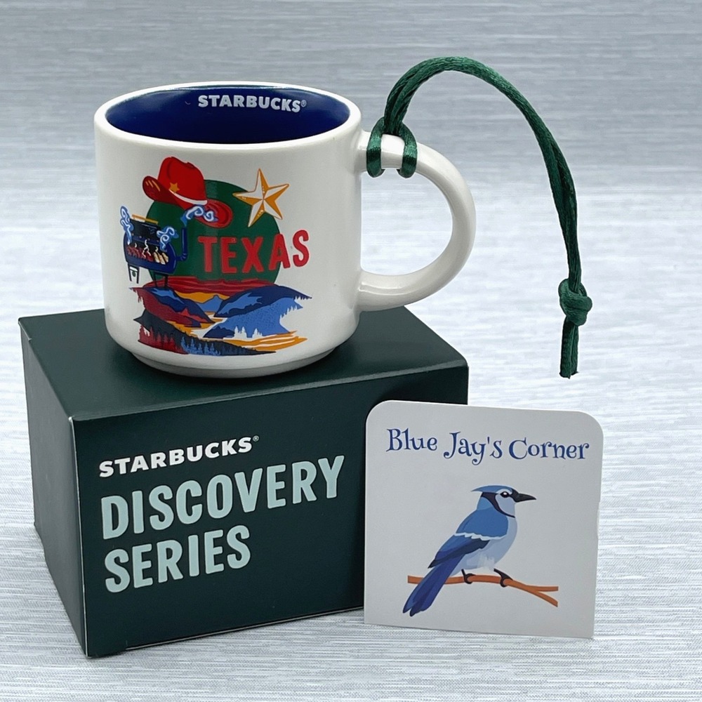 Starbucks Texas Mug Discovery Mini Coffee Demi Tasse 2oz Ornament Espresso